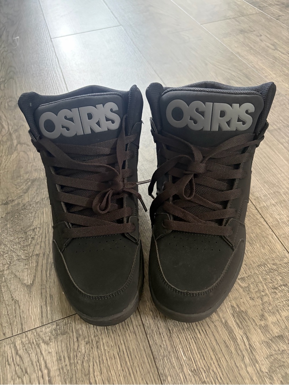 Osiris Black/charcoal mid convoy size 10 Sneakers skate shoes y2k